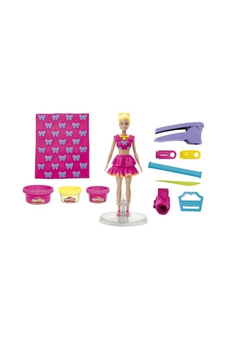 Hasbro Play Doh Barbie Fırfırlar Ve Fiyonklar Seti G1361 Çok Renkli