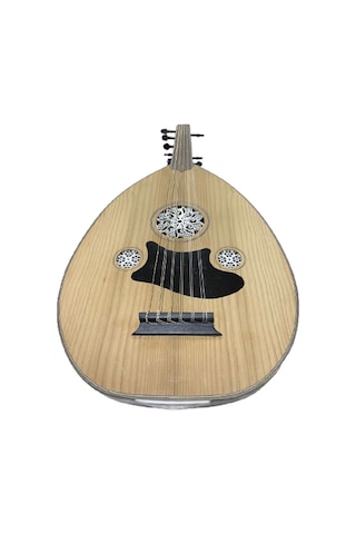 Üst Kalite Ud Kanada Kapaklı Kenar İşlemeli Ceviz-siyah Maun