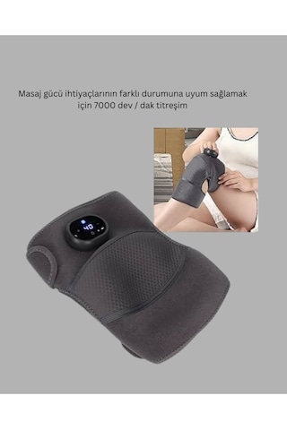 Diz Ve Dirsek İçin Isıtmalı Masaj Dizlik Aparatı Diğer