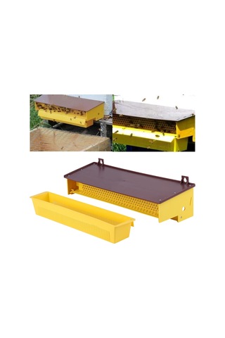 Jeemson Arı Kovanı Polen Toplayıcı - Plastik Yapı, Vantilli Polen Tablası, Kolay Kurulum, Arı Dostu Ve Dayanıklı