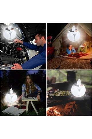 Periboia Solar 5 Kanatlı Kamp Lambası