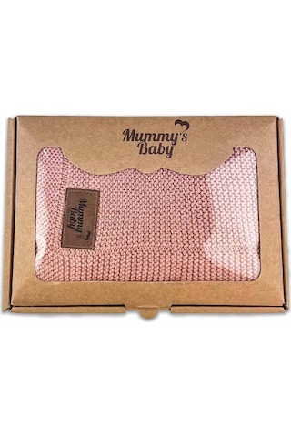 Mummy's Baby Organik Pamuk Battaniye 80x100 Pembe
