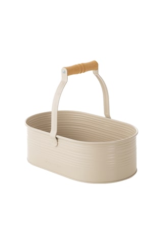 Mudo Home Roma Kulplu Düzenleyici Mat Bej 32x18x26 Cm 1484706