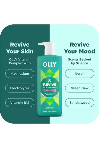 Olly Revive Mood + Skin Duş Jeli 502ml Diğer