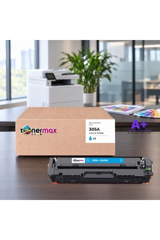 Hp 305a Ce411a Mavi Uyumlu Toner A Plus / Laserjet Pro M351 / M375 / M451 / M475