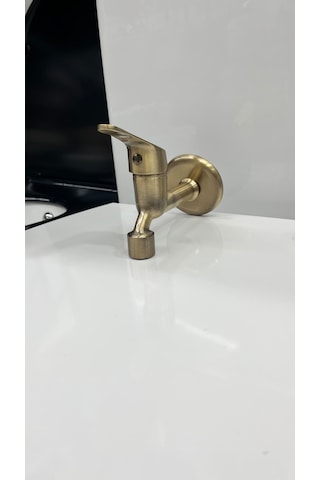 Antik Duvardan Aç Kapa Wc Musluk