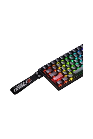 Cool 60 Black-clear %60 Ice Blade Manyetik Switch 8k Hz He Hotswap Rgb İngilizce Gaming Klavye