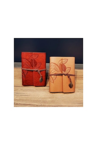 Herşeytrend Küçük Boy Retro Deri Defter
