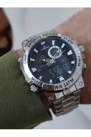 Naviforce Erkek Kol Saati Çift Kordonlu Dijital & Analog 2100