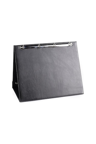 2K Prezantasyon Siyah Evrak Sunum Klasörü Masa Üstü 4 Halkalı 530-1