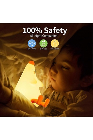 Çocuk Gece Lambası, Sevimli Tavuk Lamba, Emzirme Gece Lamba Ada