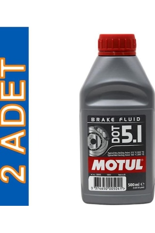 Motul Dot 5.1 500 Ml Tam Sentetik Fren Hidrolik Yağı 2 Adet
