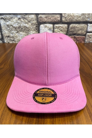 Hamze Hiphop Snapback Rapper Baseball Drip Unisex Şapka Cap Pembe