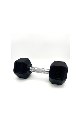 Alin Sport 10 Kg Kauçuk Profesyonel Olimpik Hex Dumbbell Hex Dambıl - Altıgen Dambıl