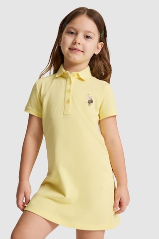 U.S. Polo Assn. U.s. Polo Assn. Kız Çocuk Açık Sarı Elbise Örme 50325597-vr004 Acık Sarı