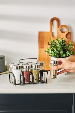 Karaca  Danica 9 Parça Rectangle Baharat Takımı