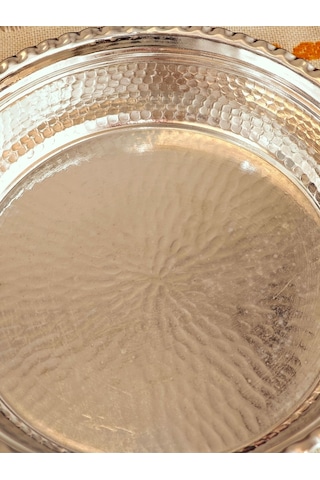 Modabakir Bakır Kalaylı Derin Fırın Tepsisi 30 Cm Model:2233rt Gümüş