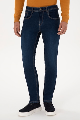 U.S. Polo Assn. Erkek Koyu Mavi Slim Fit Jean Pantolon 50316544-DN0030