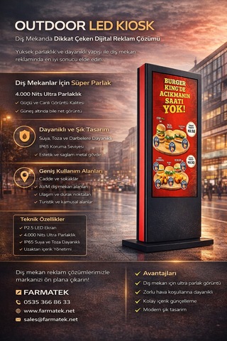 Ourdoor Led KIos Uyumluk