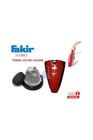 Fakir Darky 1600 Toz Filtresi Bez Torba Kafes Filtre Ve Torbası