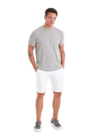 Hatemoğlu Gri Regular Fit Düz Bisiklet Yaka Tişört 35103024c013 007 Gri