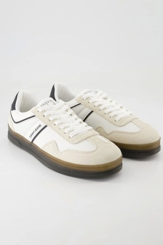 Tommy Hilfiger Tommy Jeans Erkek Beyaz Greenwich Süet Sneaker Beyaz