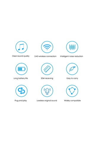 Hfambition Siyah Mini Kravat Klipsi Kablosuz Mikrofon - Akıllı Telefon İçin Gürültü Engelleme - Canlı Yayın, Video Kaydı Mikrofonu İos Uyumlu