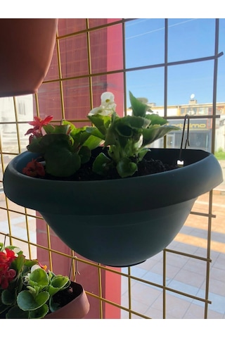 Coşafak Oval Bahçe Saksısı Yeşil
