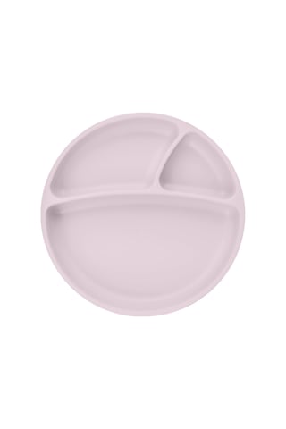 Vakumlu Mama Tabağı Porsiyon - Misty Lilac