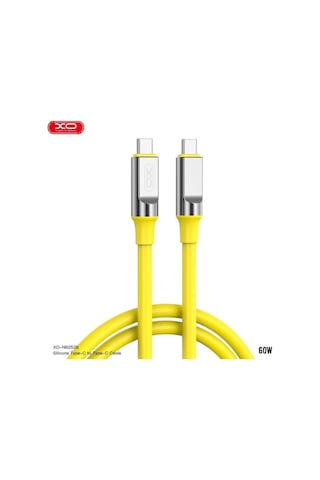 Nb-q252b 60w Pd Fast Quick Hızlı Usb-c Type-c Android İphone iPad Apple Uyumlu MacBook Veri & Şarj Kablosu
