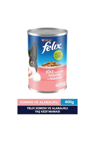 Purina Felix Alabalık Somonlu Kedi Konservesi 400 G