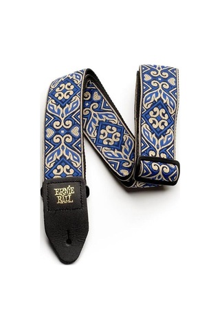 Ernie Ball Jacquard Guitar Straps P04165 - Tribal Blue Gitar Askı