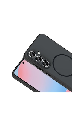 Samsung Uyumlu S25 Fe Kılıf Kamera Lens Korumalı Magsafe Destekli Silikon Erd Altın