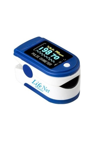 Pulse Oksimetre Parmak Tipi Kan Oksijen Nabız Ölçer Oximeter Ke-6007