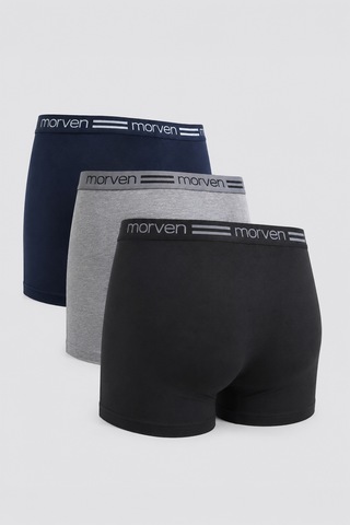 Morven Erkek Muhtelif 3lü Boxer Seti 25mc020003925 Muhtelif