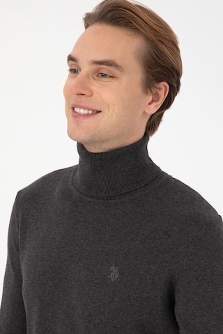 U.s. Polo Assn. Erkek Antrasit Melanj Kazak /triko 50313640-vr081 Antrasıt Melanj