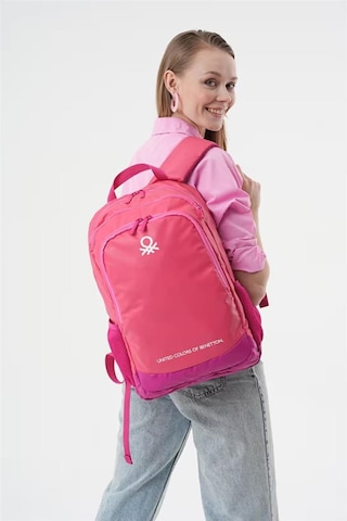 United Colors Of Benetton Sırt Çantası Açık Pembe Bnt20878 Pembe