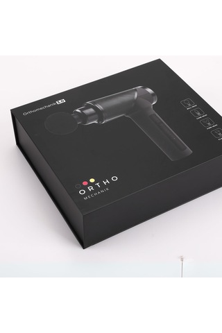 Orthomechanik 3.0 Orthogun Kılıfı Olmadan Uygulamalı Ve 4 Eklentili Masaj Tabancası Masaj Ve Rahatlama İçin 160w Motor Ve 5 Yoğunluk 360 Dakikaya Kadar Çalışma Süresi