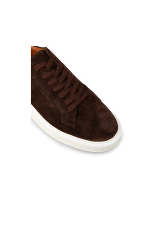Deery Erkek Hakiki Süet Kahverengi Sneaker Ayakkabı - E4182mkhve01 Kahverengi