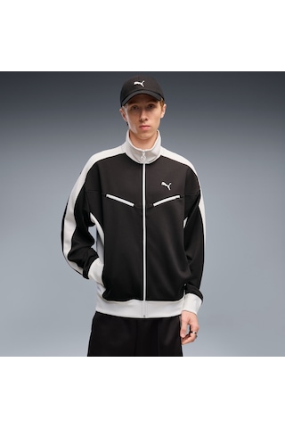 Puma T7 Retro Erkek Siyah Ceket 636733-01