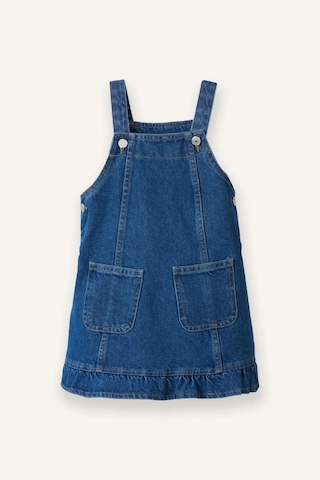 Defacto Kız Bebek Askılı Jean Elbise G7391a526spnm28 Mavi-nm28