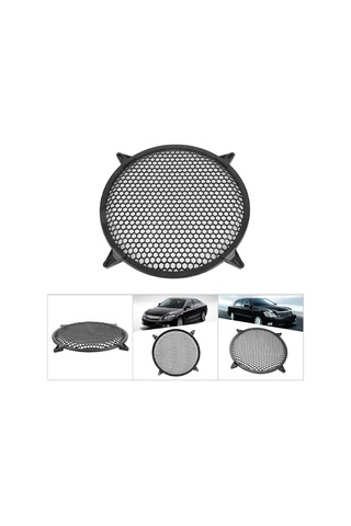 Kosona 12 İnç Araba Hoparlör Korumalı Kapağı - Dayanıklı Plastik Malzeme İle Subwooferu Korumak Ve Dekore Etmek