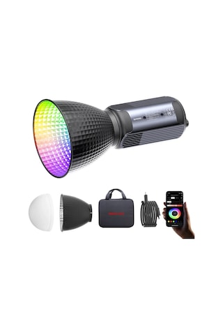 Photoolex Q40c 40w App Kontrollü Rgb Taşınabilir Cob Video Işığı - Ls-199pl