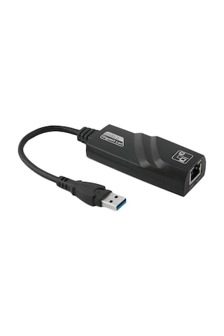 Usb 3.0 RJ45 1000 Mbps Ethernet Gigabit Adaptör Çevirici Kartı