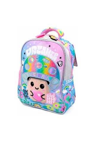 Chımola Cute Mushroom Sırt Çantası 12" Çok Renkli