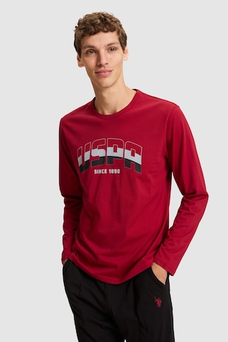 U.S. Polo Assn. Erkek Bordo Pijama Takımı 50333258-vr014