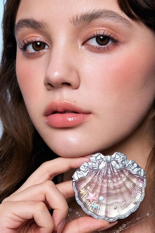 Flower Knows Shell S Jewel Silk Satin Blush Berry Milk Allık Allıklar 04 Beach Starfish