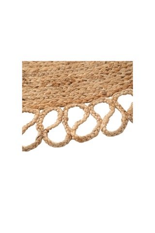 Mudo Home Vento Jüt Yolluk Naturel 120cm Bej