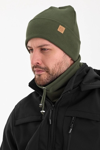 Erkek Balıkçı Style %100 Pamuklu Kaşkorse, Terletmez, Ultra Hafif, Yumuşak Bere Boyunluk Takım - Standart / Haki Haki