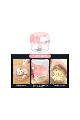 Suofeng Ev Çaylak Slicer: 170ml Multifonksiyonlu Biber, Sarımsak, Zencefil Dilimleyici - Ahşap, Salata, Sos Hazırlama Aleti Çok Renkli